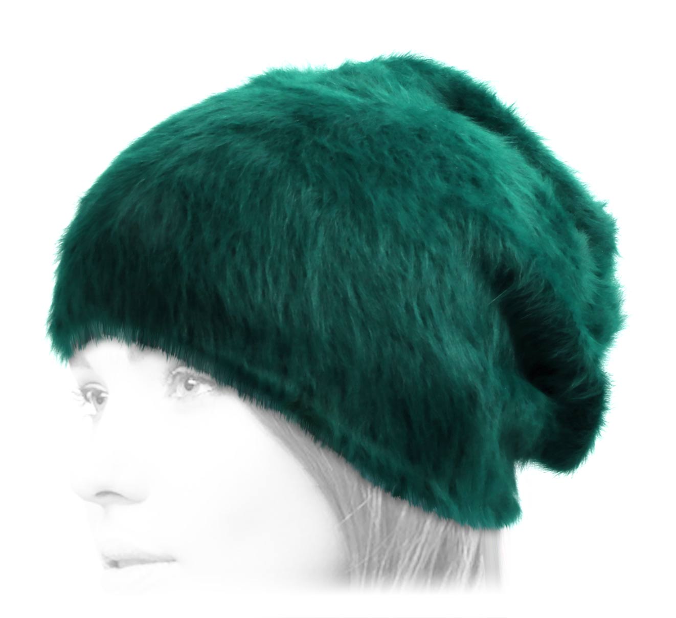 bonnet fourrure Angora Beanie bonnet fourrure Angora Beanie