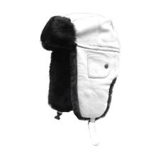 Fléchet Chapka cuir doublee